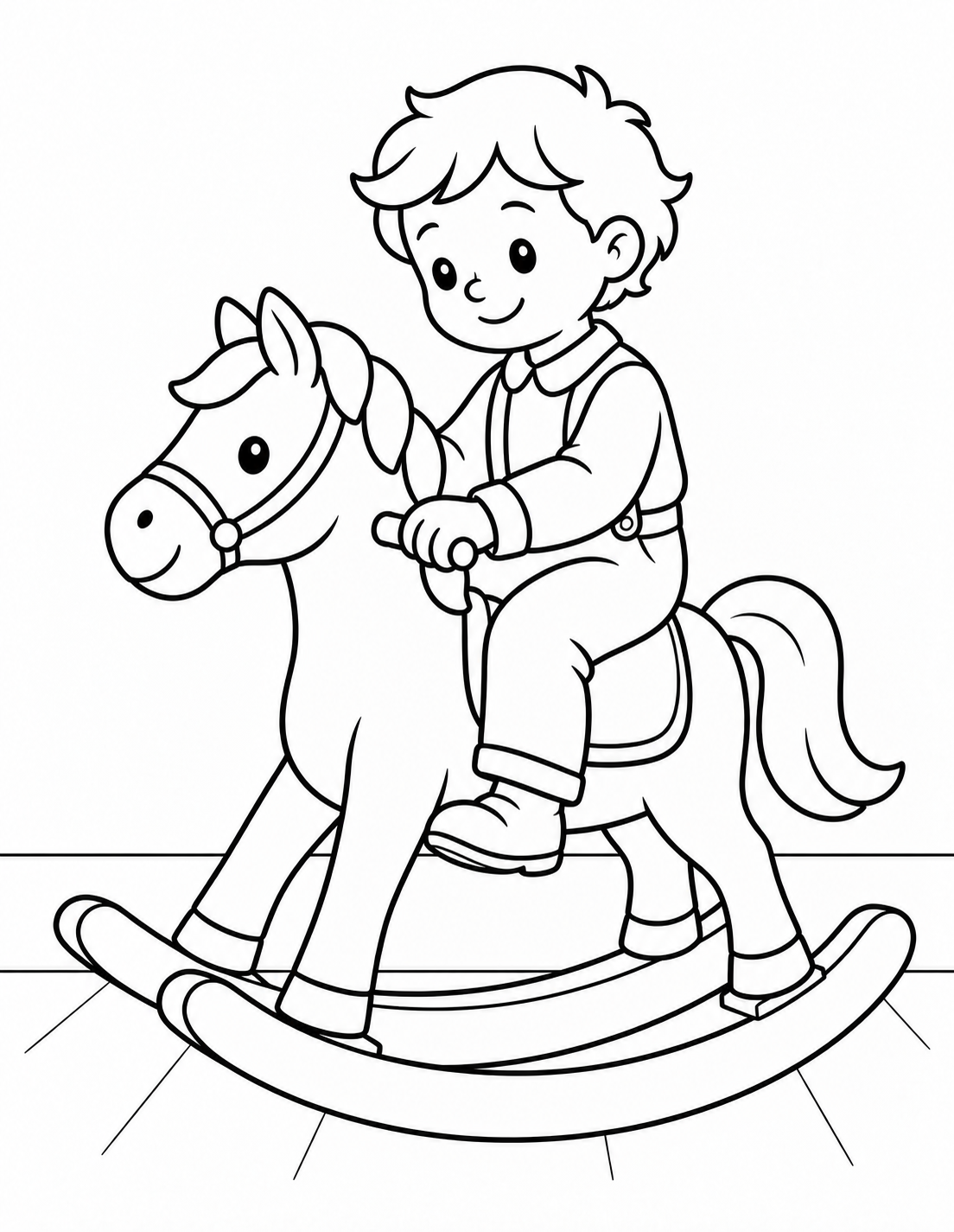 Le cheval à bascule