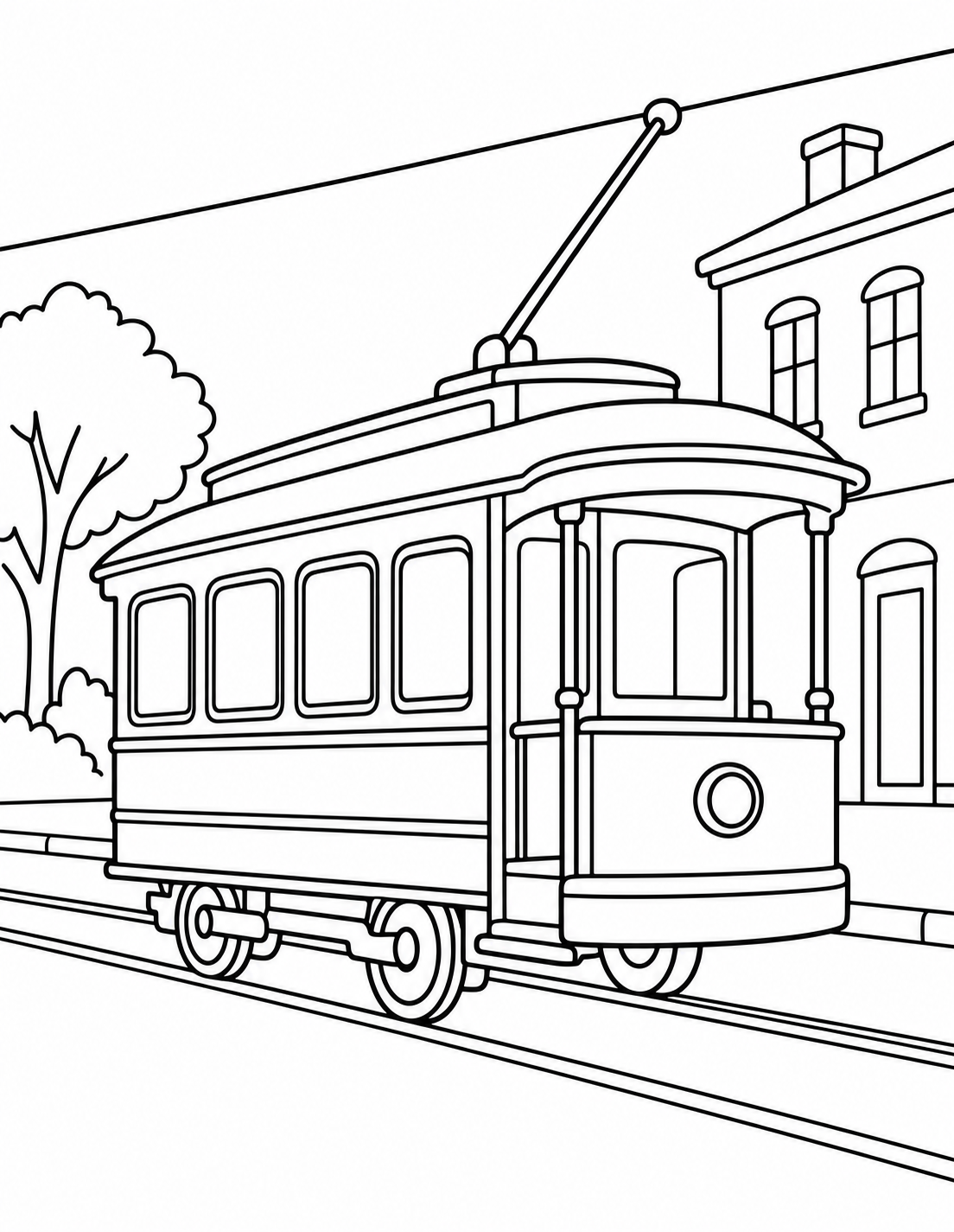 Le tramway électrique