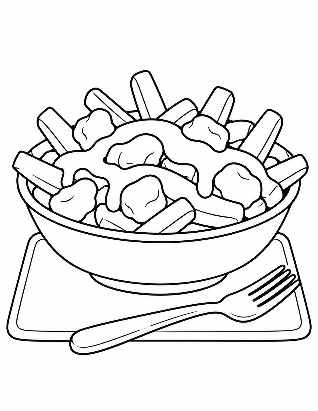 Une poutine à partager