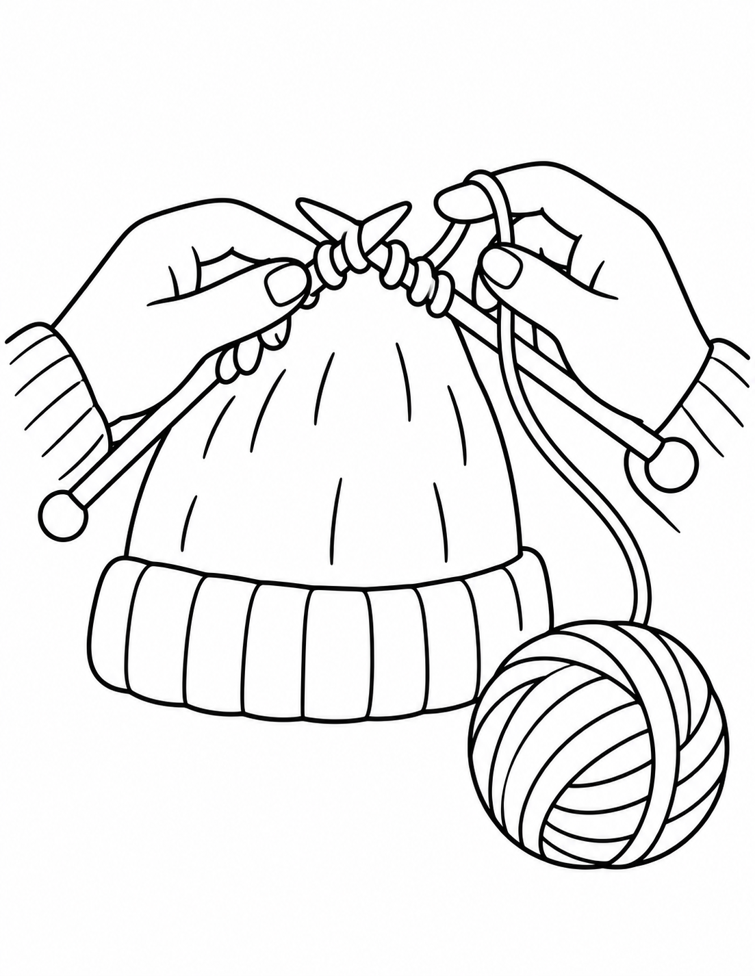 Une tuque au bout des aiguilles